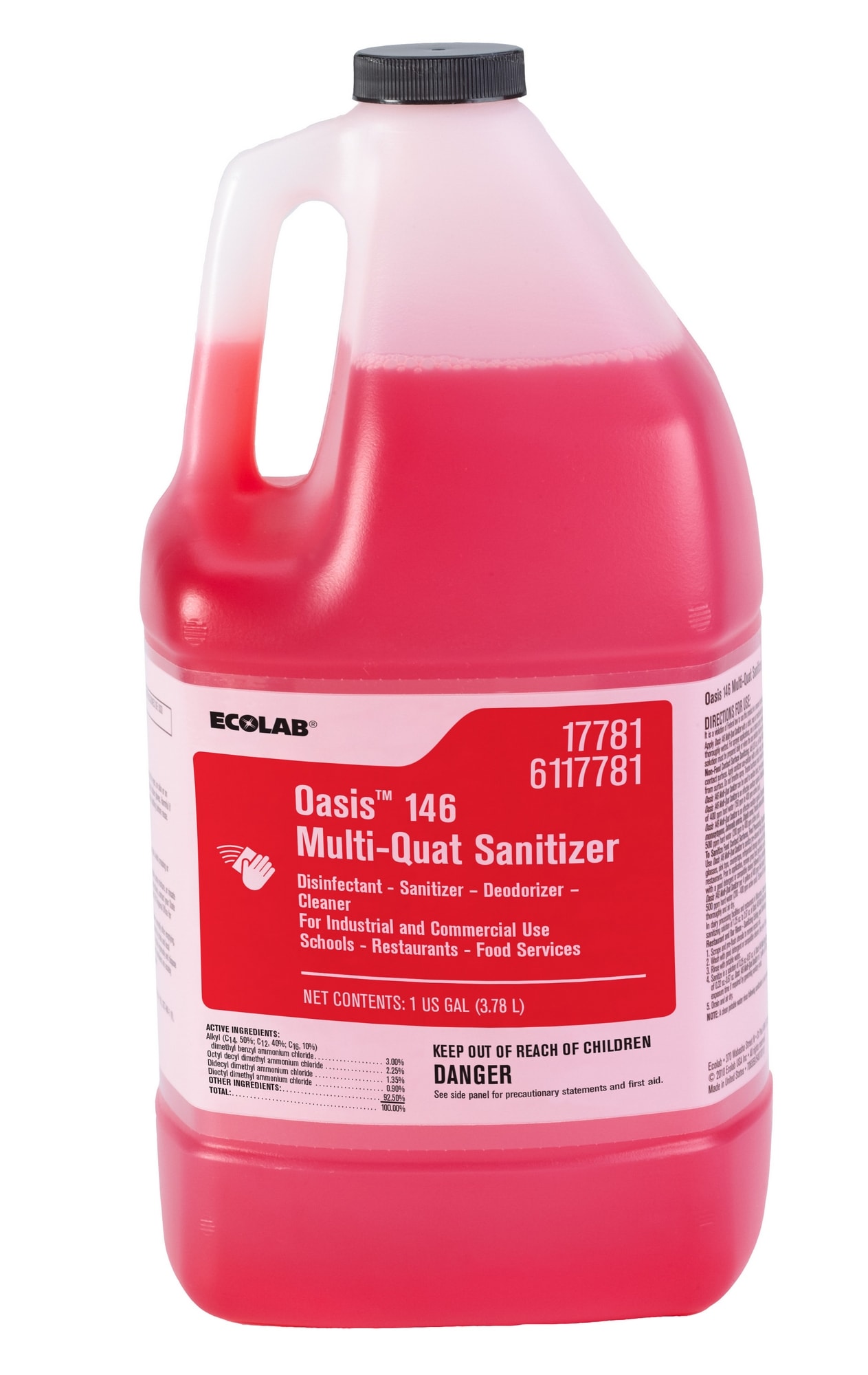GuestSupply US | Ecolab® Oasis® 146 Multi-Quat Sanitizer, 1 Gallon